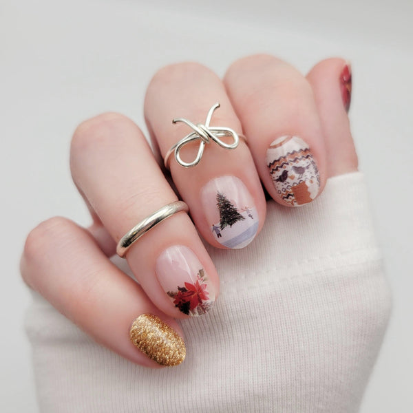 Cosy Cabin Nail Wraps [COLLAB]