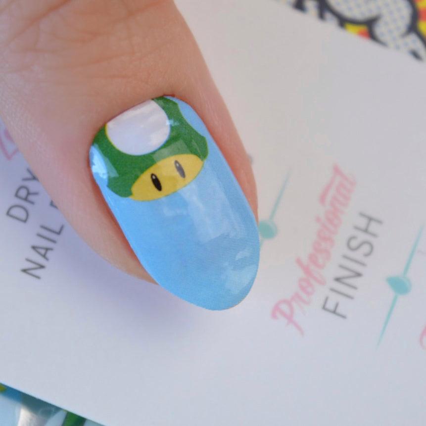 Nintendo | Mario Nail Polish Wraps