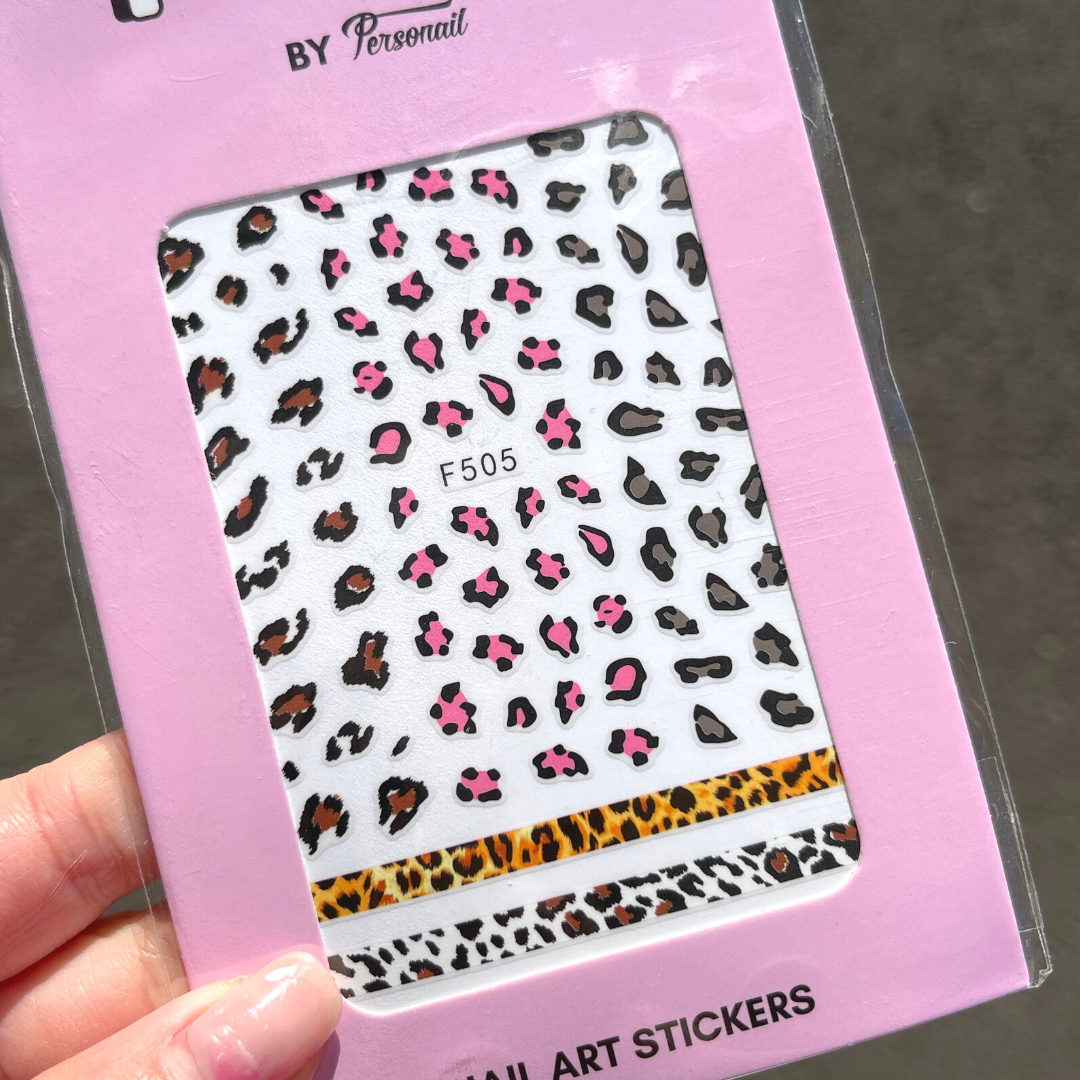 Safari Queen PLAY Nail Art Sticker