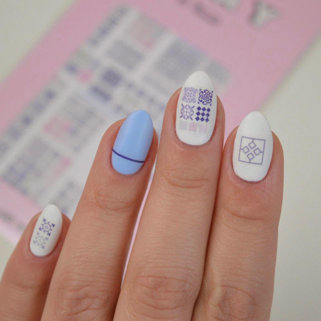 Santorini PLAY Nail Art Sticker