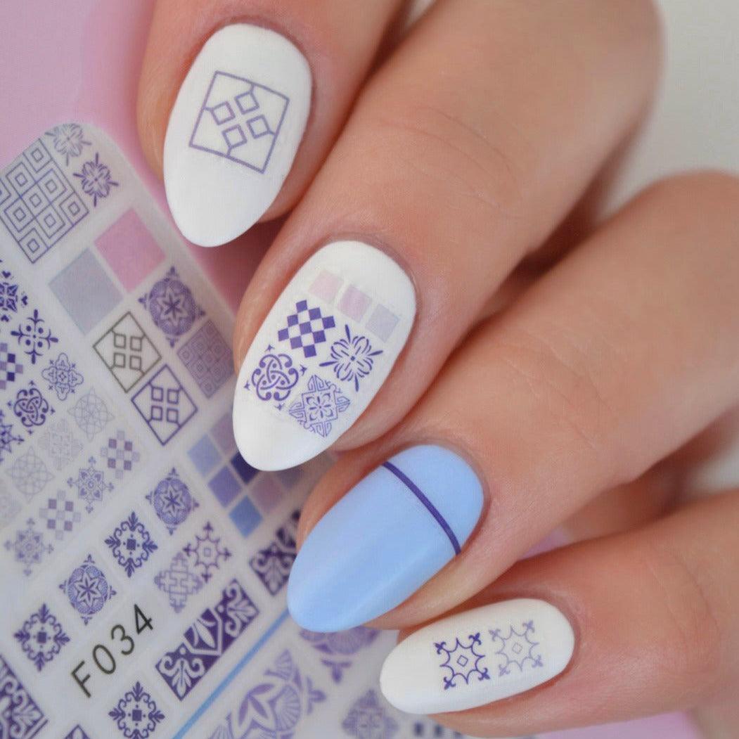 Santorini PLAY Nail Art Sticker