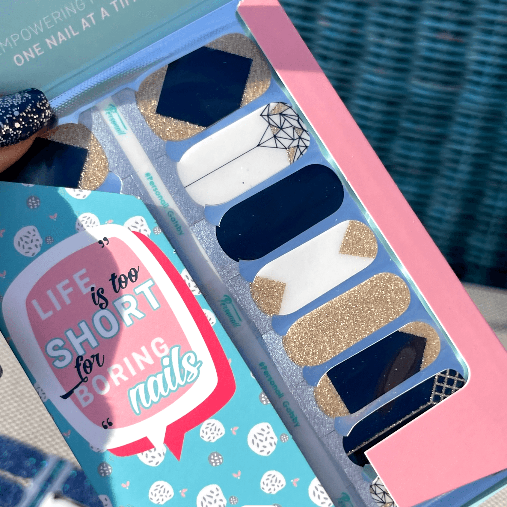 Gatsby  | Best Seller Party Themed NYE Nail Polish Wrap