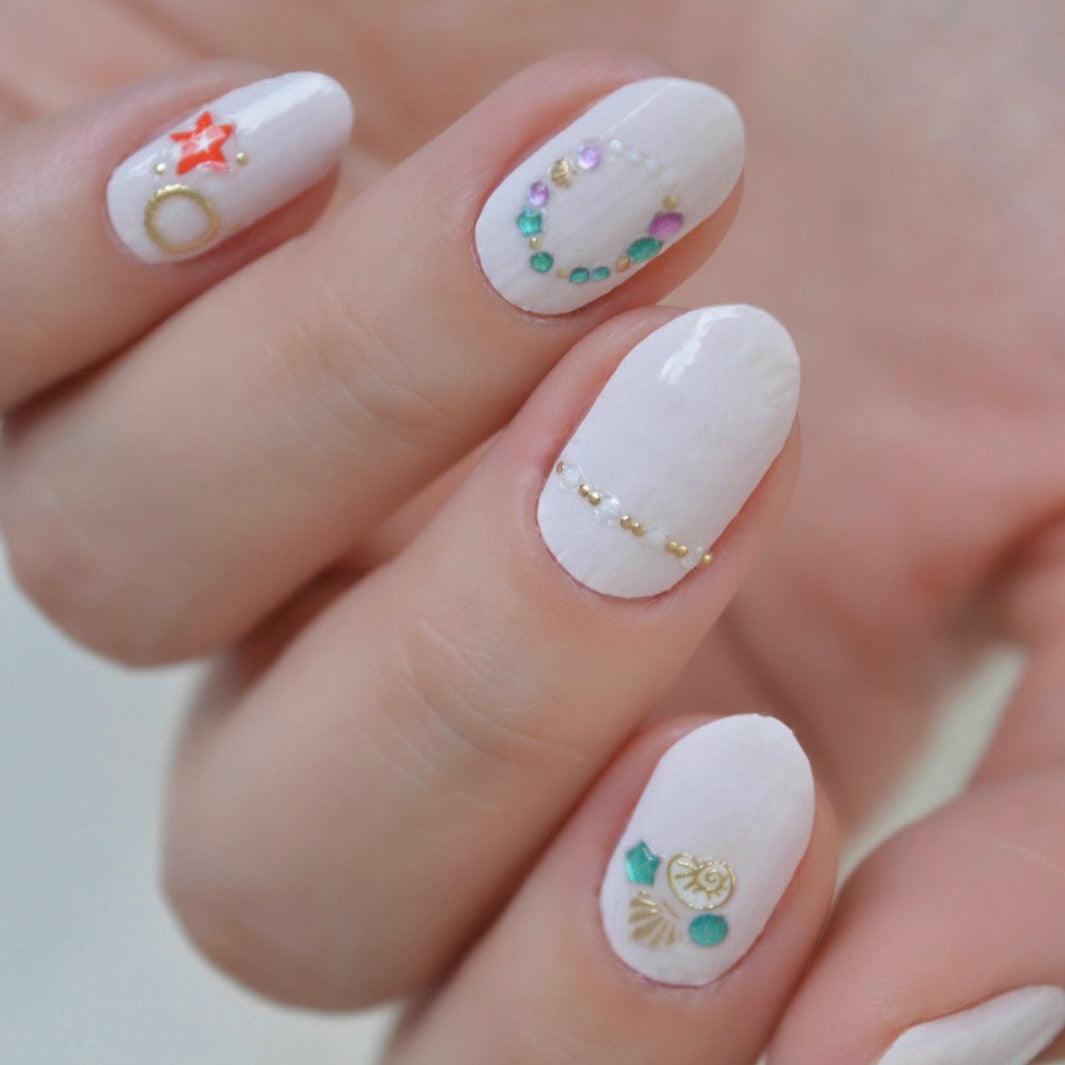 Seashell PLAY Nail Art Sticker