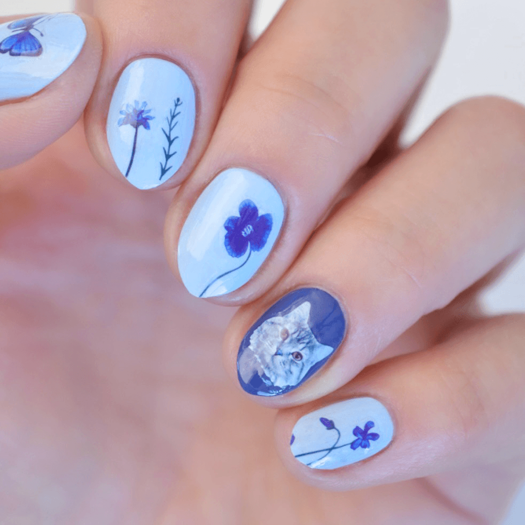 Whimsy Whiskers PLAY Nail Art Sticker