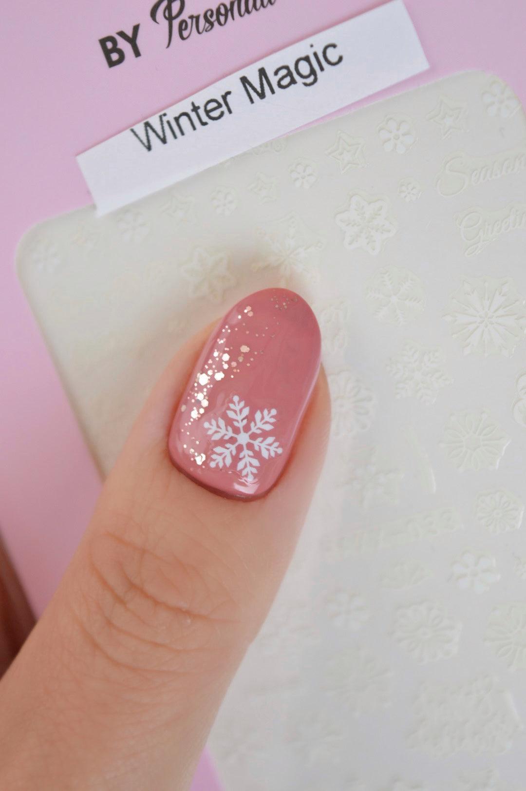 Winter Magic PLAY Nail Art Sticker