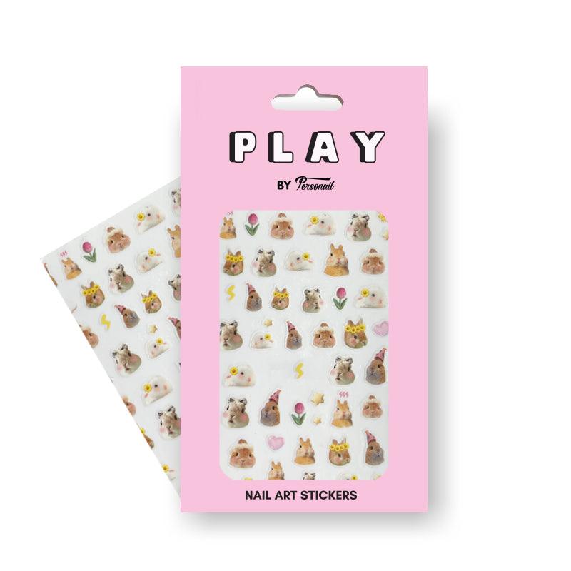 Carrot Cruncher PLAY Nail Art Sticker