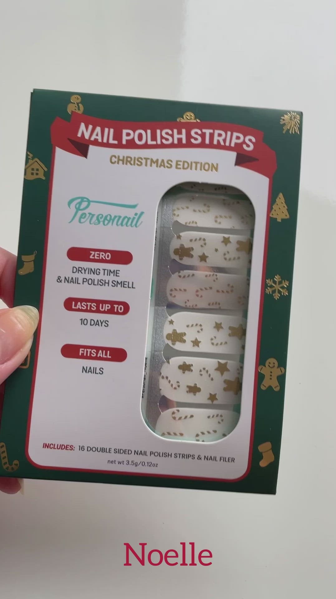Noelle  | Transparent Nail Polish Wraps