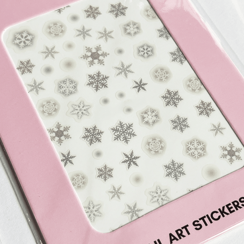 Frosty PLAY Nail Art Sticker