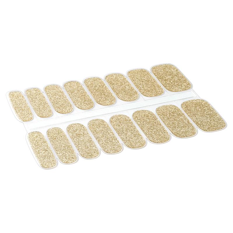 Golden | Jellies DIY Soft Semi Cured Gel Nail Wraps