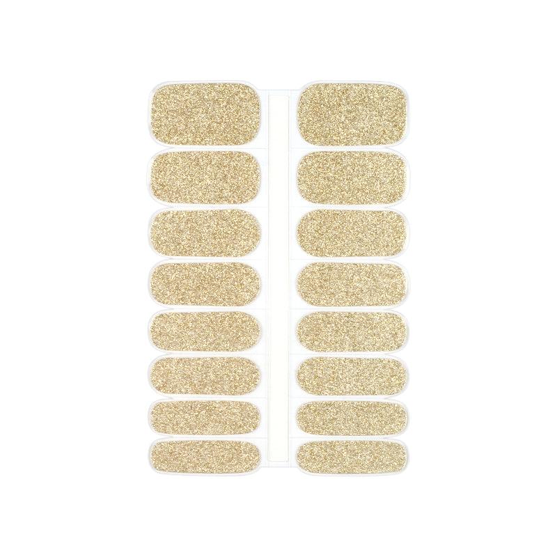 Golden | Jellies DIY Soft Semi Cured Gel Nail Wraps