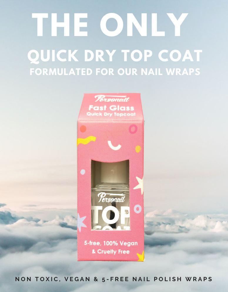 Personail Fast Glass Top Coat *Aussie Orders Only*