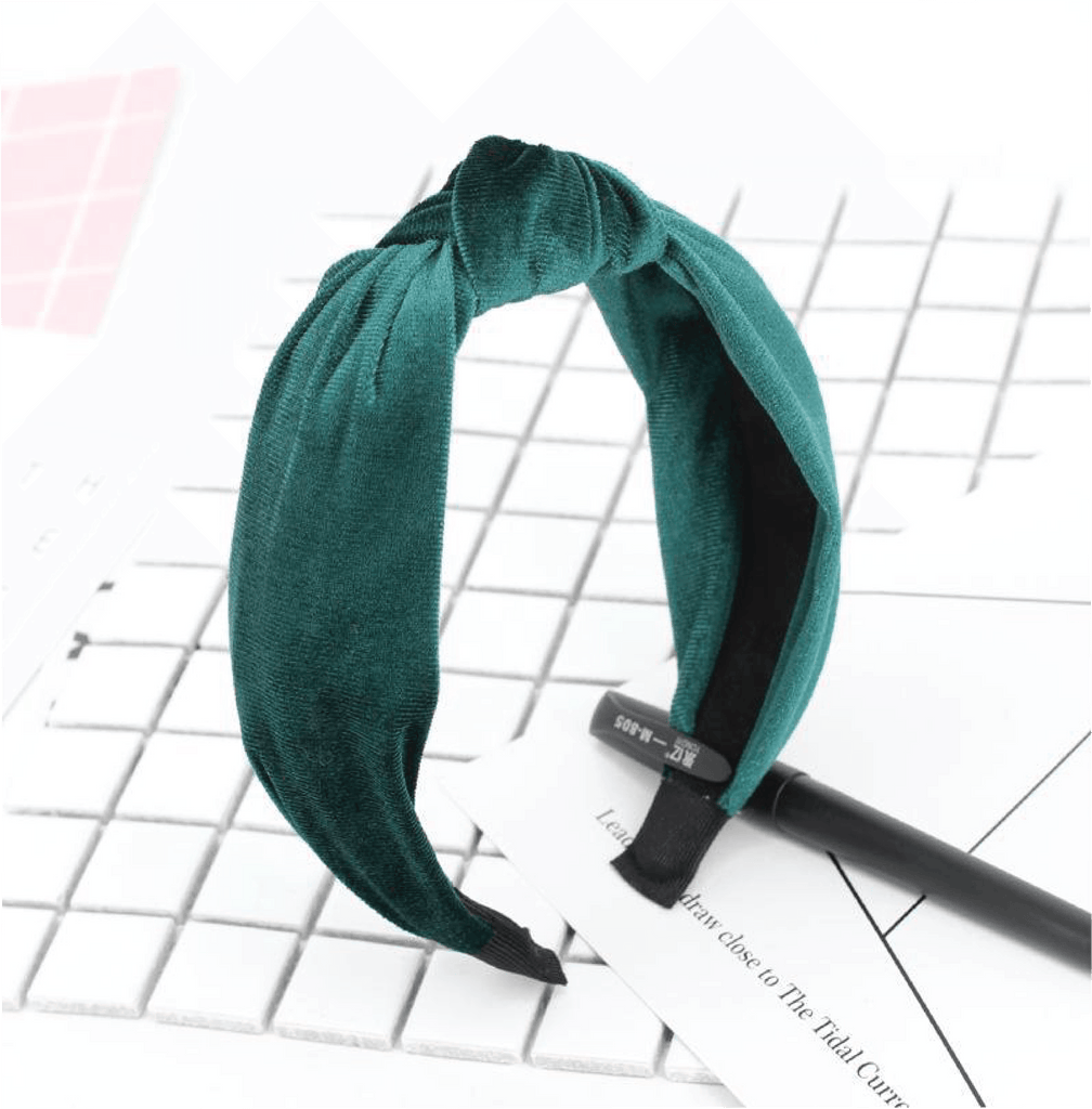 Personail headband Erin Headband (Emerald Green)