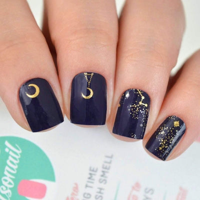 Celestial | Dark Stars Nail Polish Wrap
