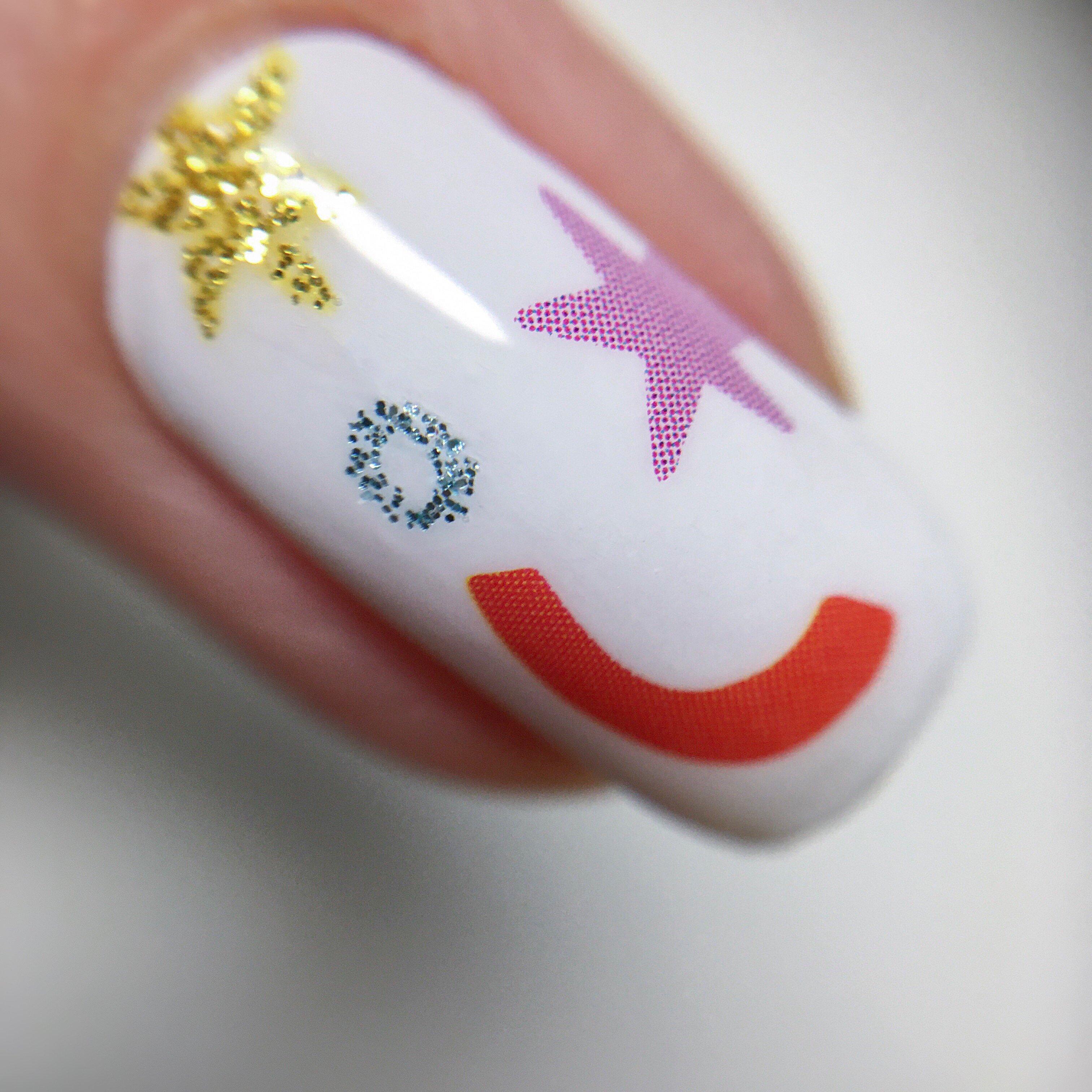 Personail Nail Wraps Confetti Queen by Have A Nice Day