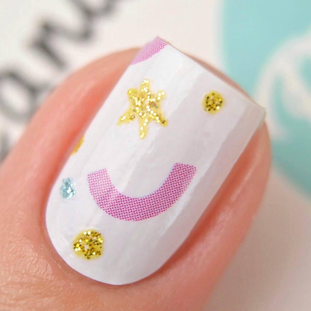 Personail Nail Wraps Confetti Queen by Have A Nice Day