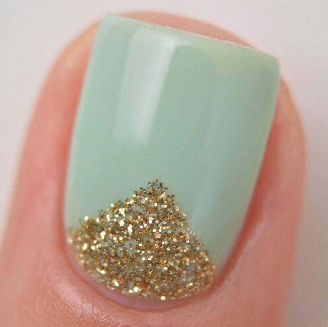 Personail Nail Wraps Cover Up in Gold (Transparent)