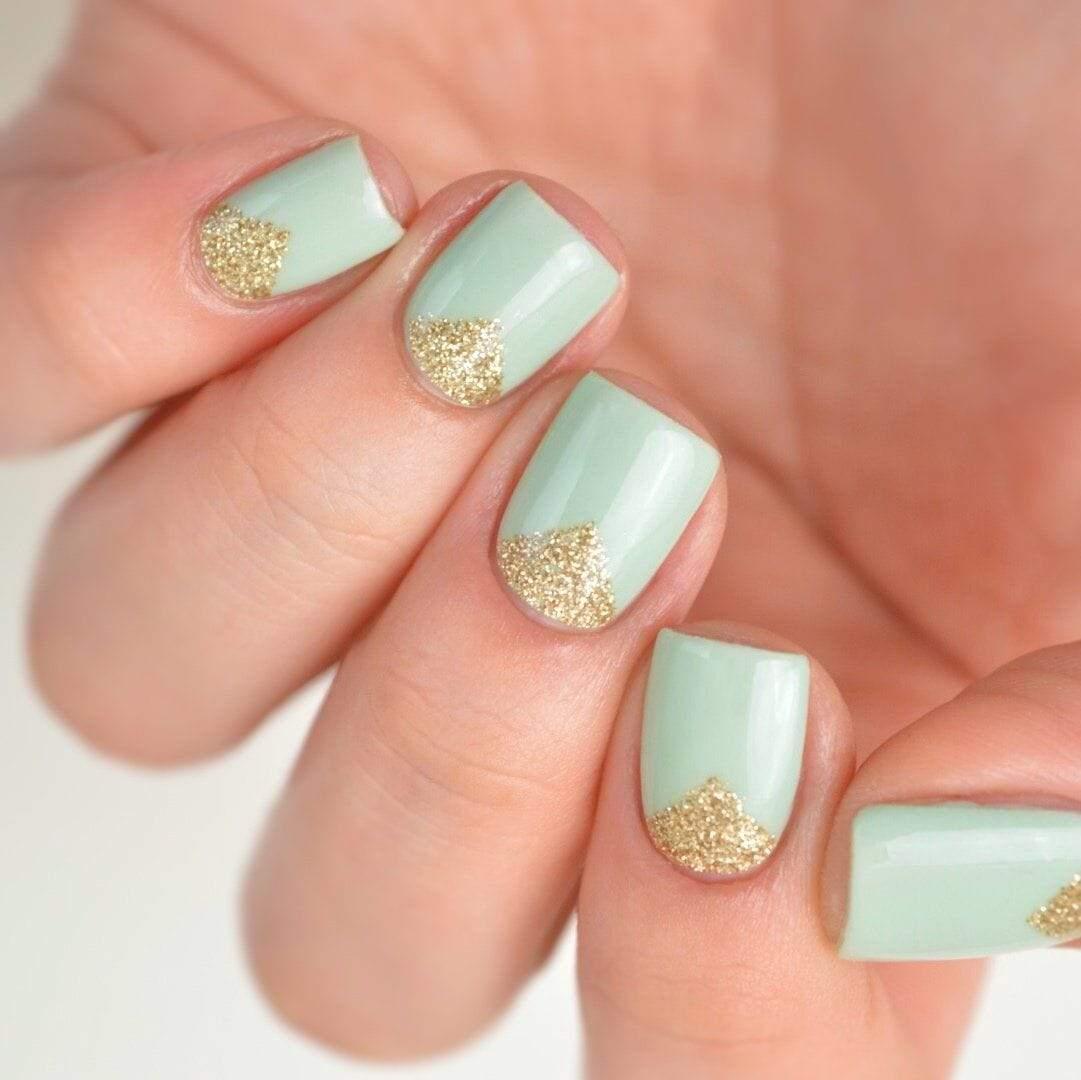 Personail Nail Wraps Cover Up in Gold (Transparent)
