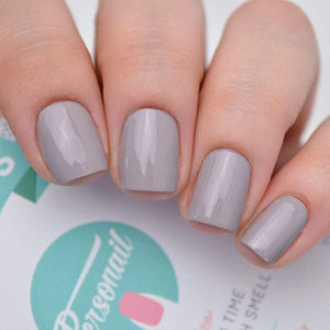 Dusty Grey | Plain Colour Nail Polish Wrap