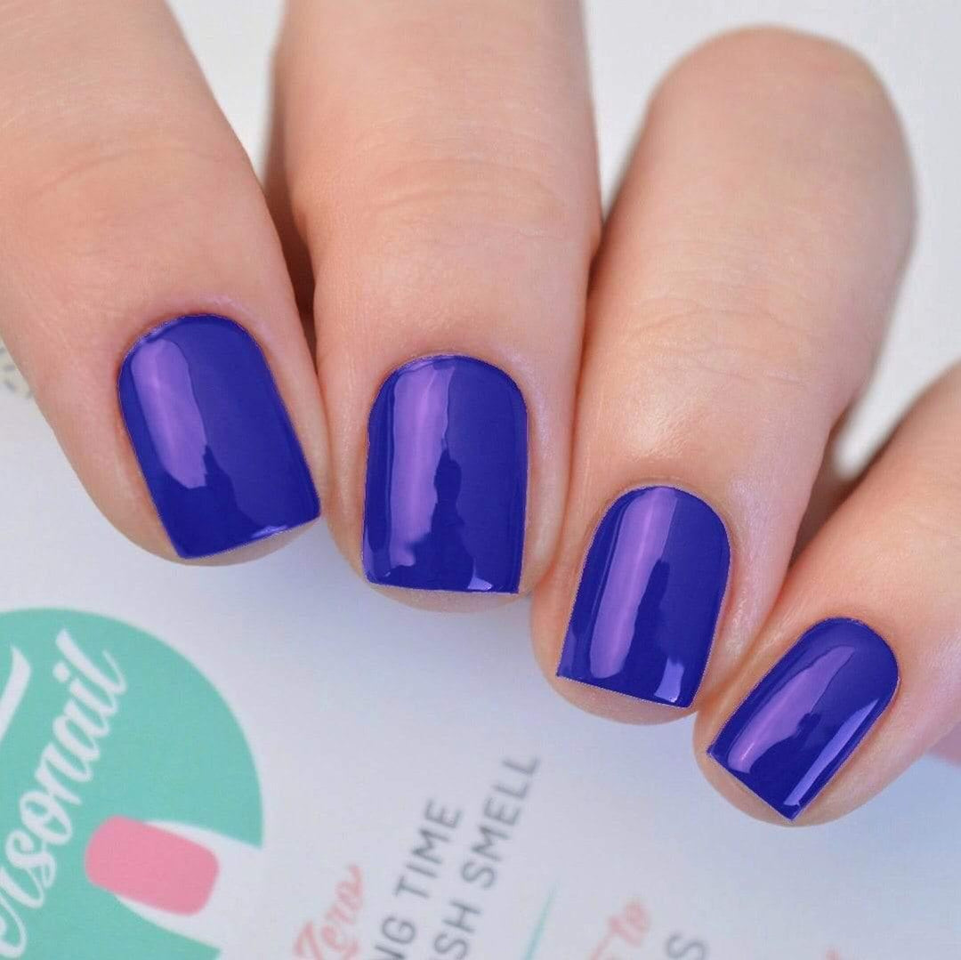 Personail Nail Wraps Electric Blue Nail Wraps