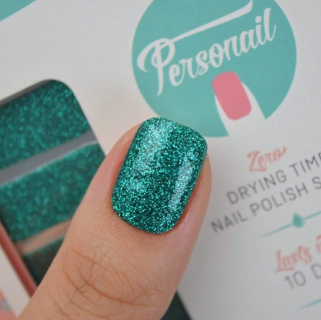 Personail Nail Wraps Emerald