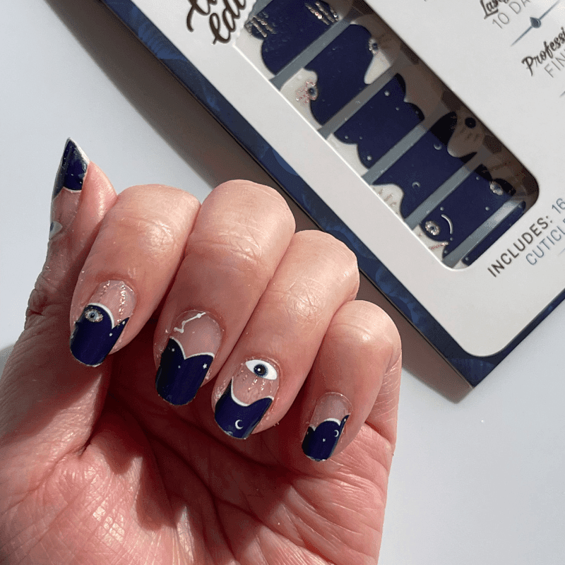 Personail Nail Wraps Evil Eye