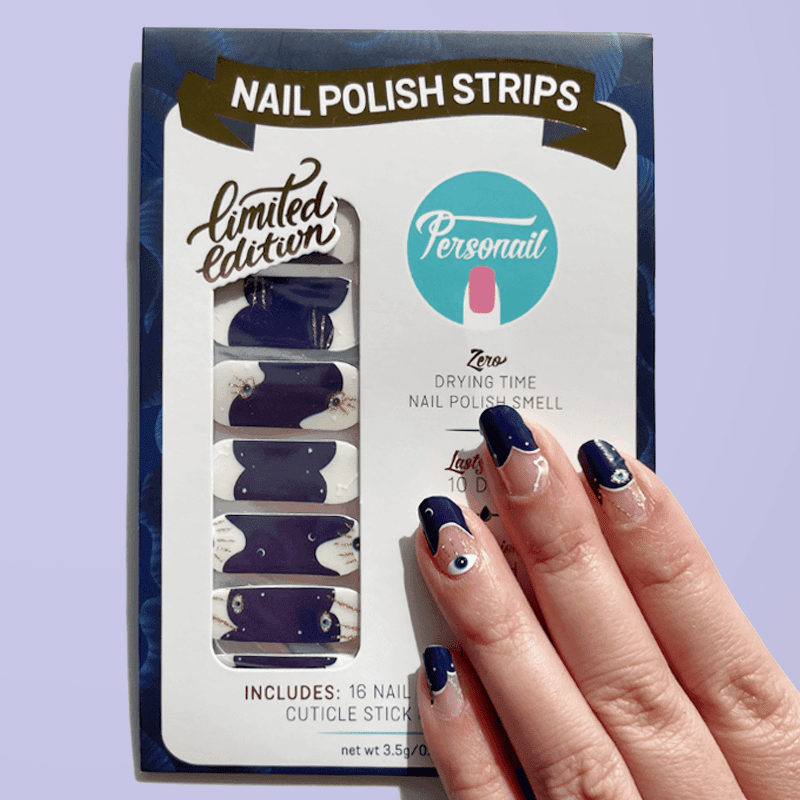 Personail Nail Wraps Evil Eye