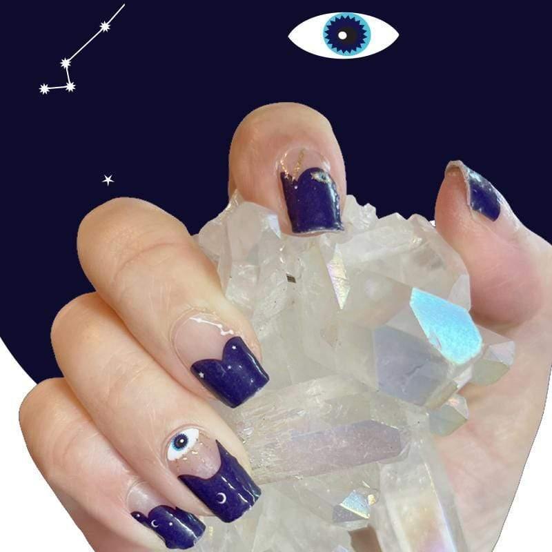 Personail Nail Wraps Evil Eye