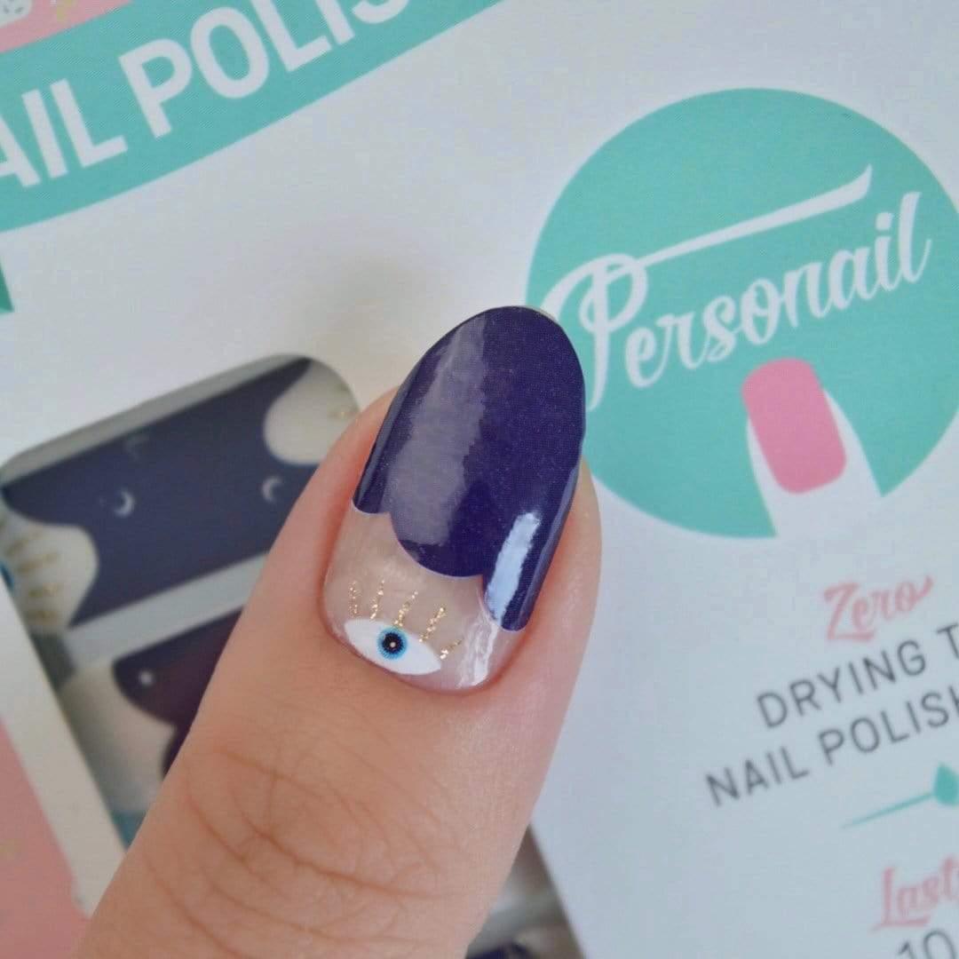 Personail Nail Wraps Evil Eye