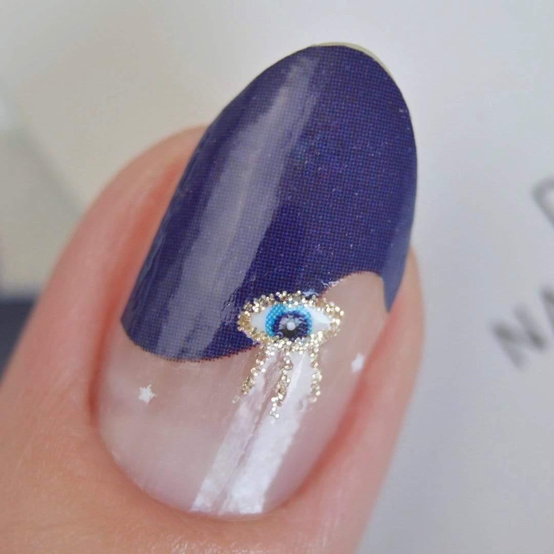 Personail Nail Wraps Evil Eye