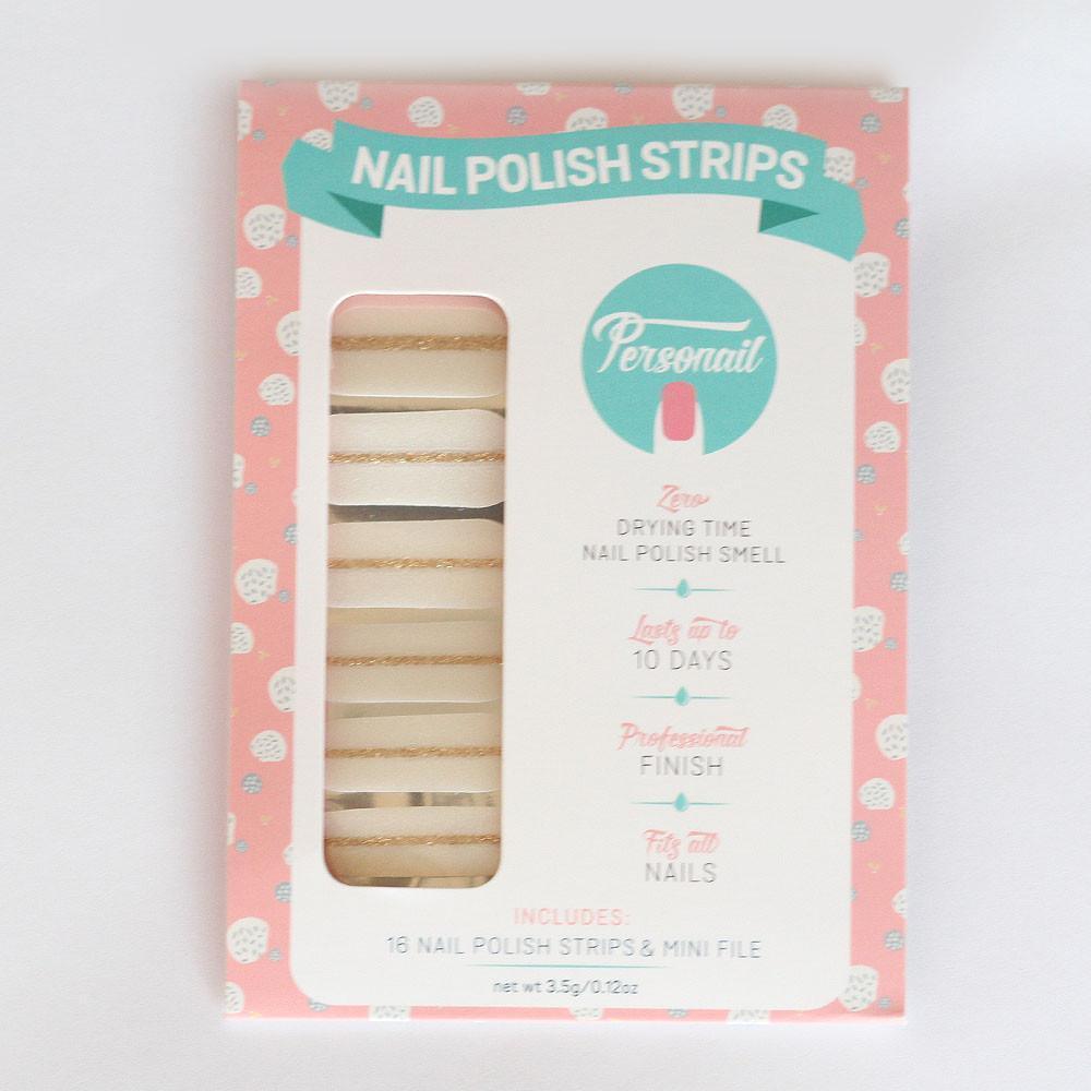 Personail Nail Wraps Frosted