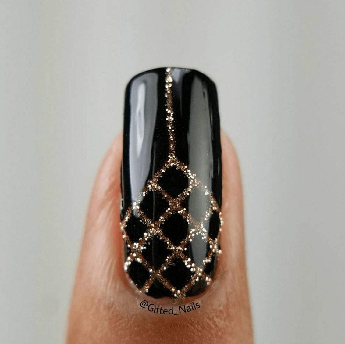 Personail Nail Wraps Gatsby