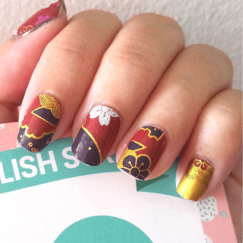 Personail Nail Wraps Geisha