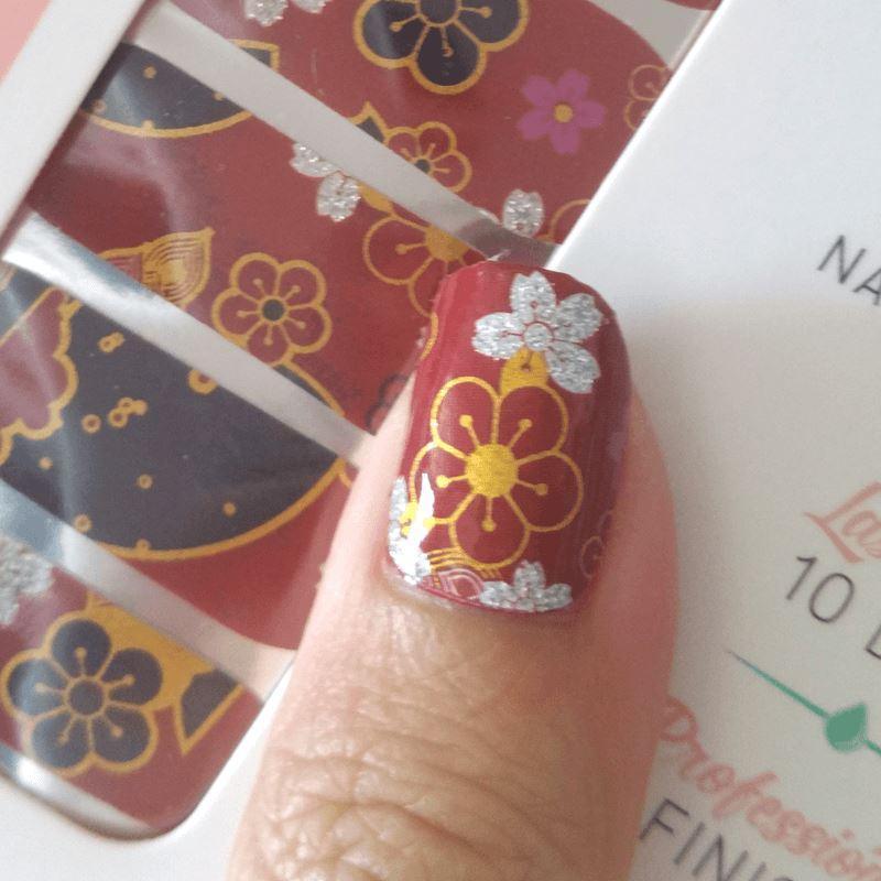 Personail Nail Wraps Geisha
