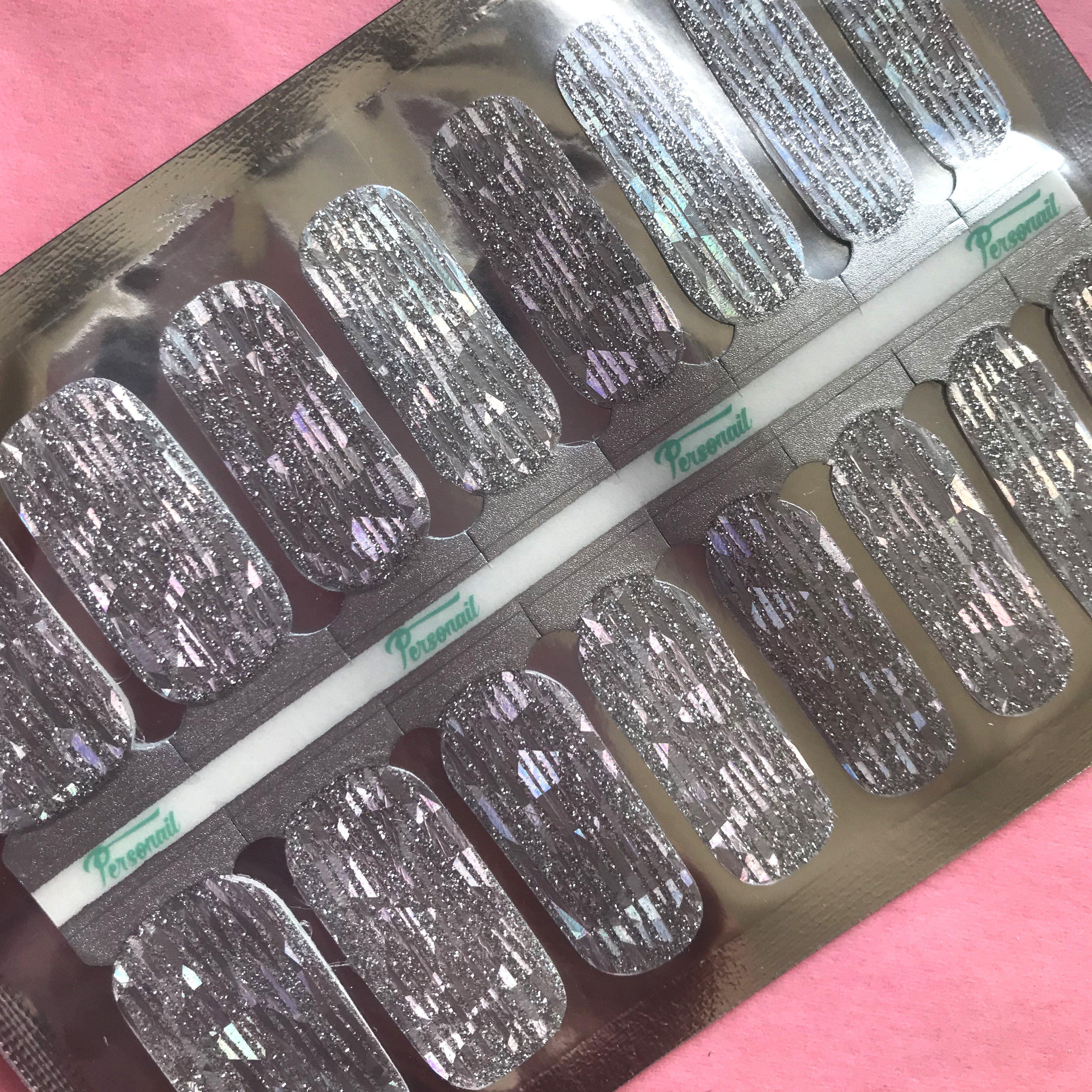 Personail Nail Wraps Glass