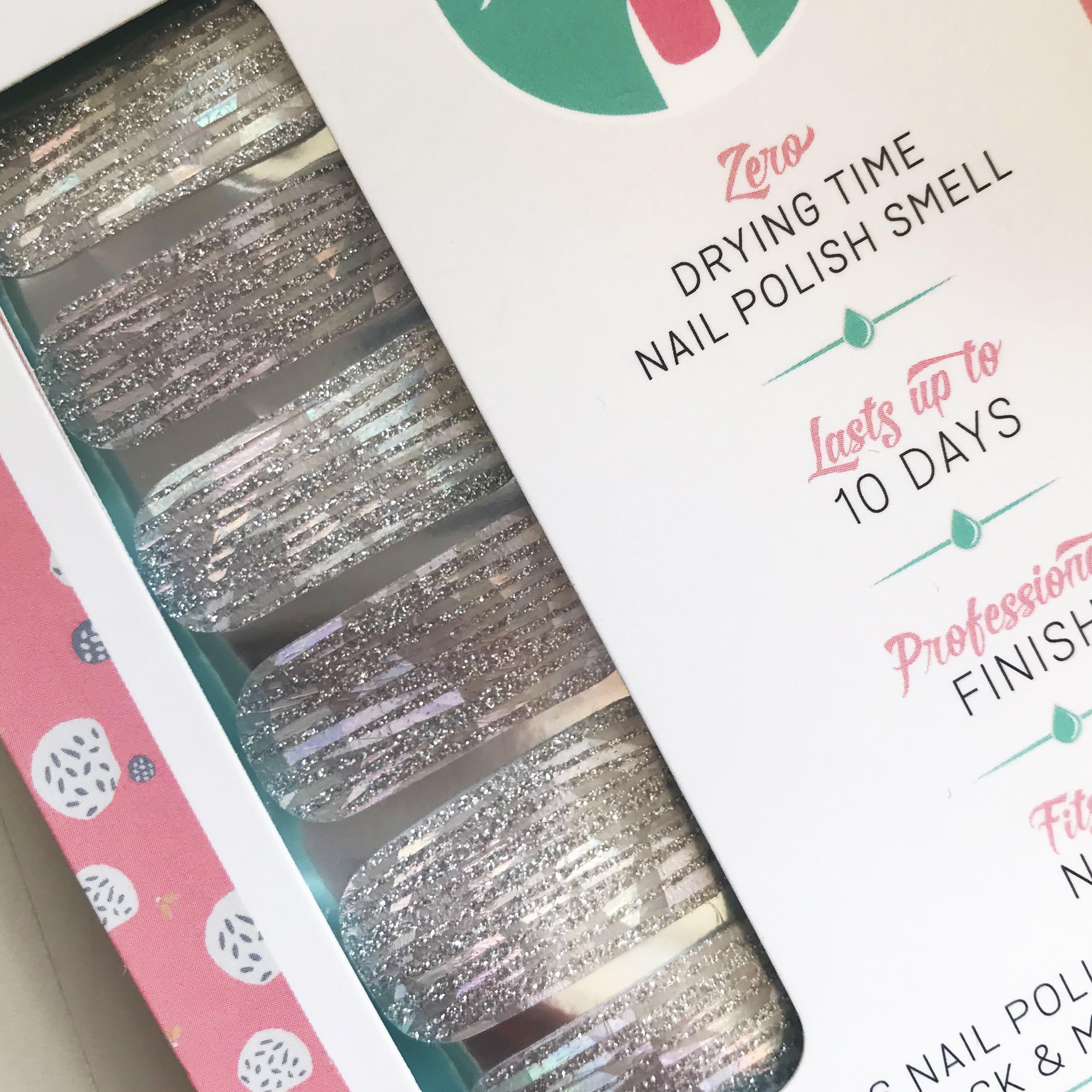 Personail Nail Wraps Glass