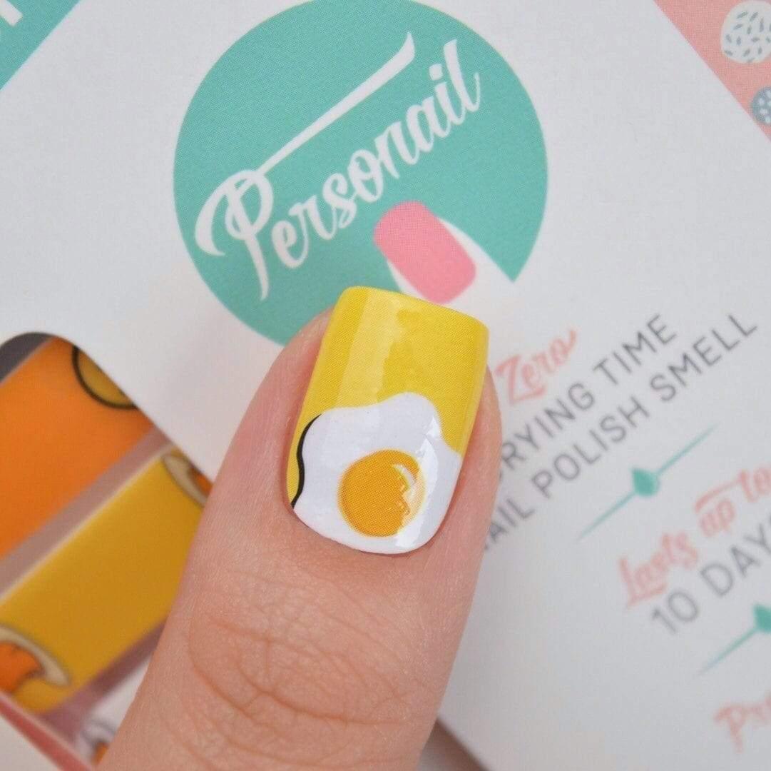 Personail Nail Wraps Gudetama