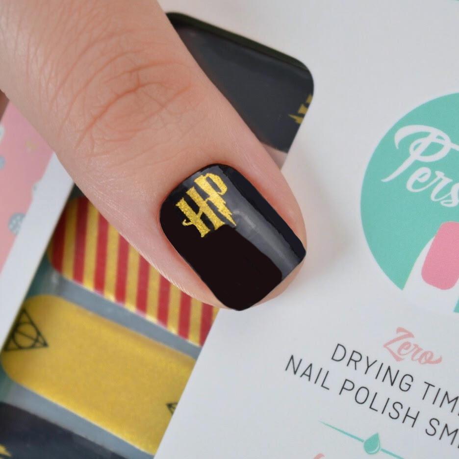 Personail Nail Wraps Harry Potter