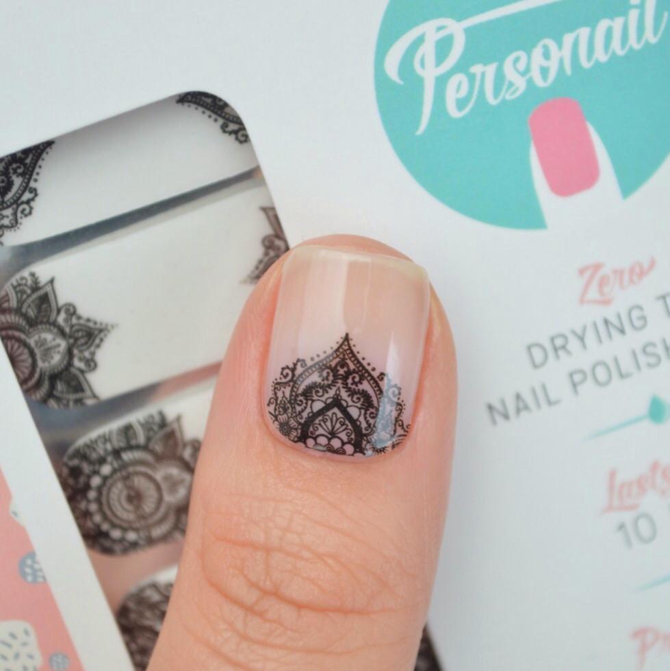 Personail Nail Wraps Henna