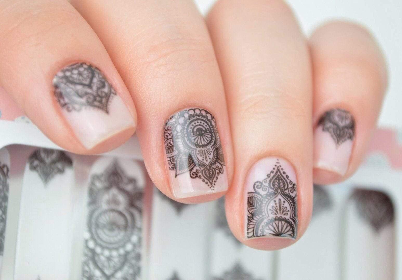 Personail Nail Wraps Henna