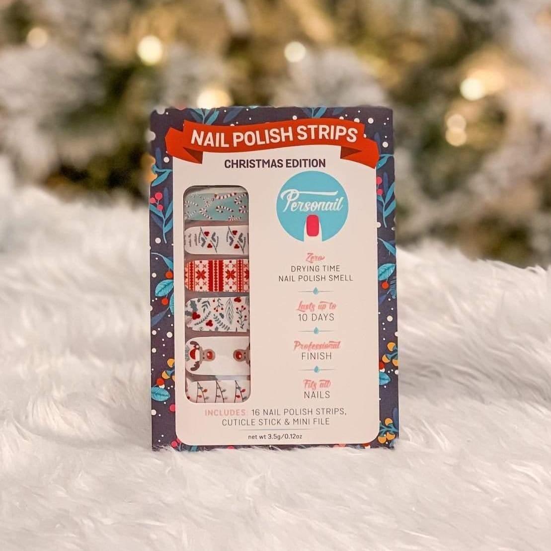 Personail Nail Wraps Ho Ho Holy Christmas Nails