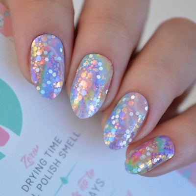 Jaw Dropper| Chunky Glitter Nail Polish Wraps