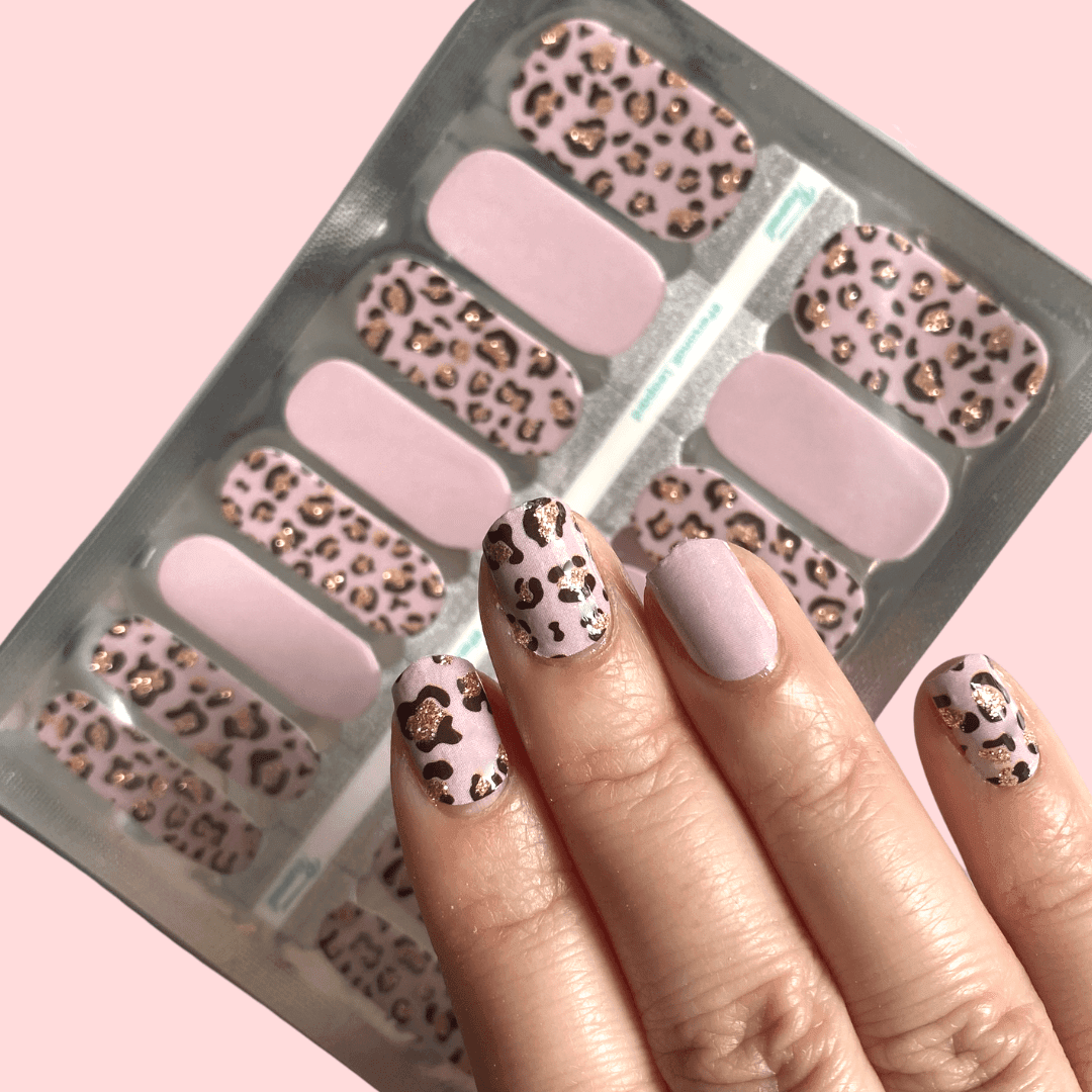 Personail Nail Wraps Leopard
