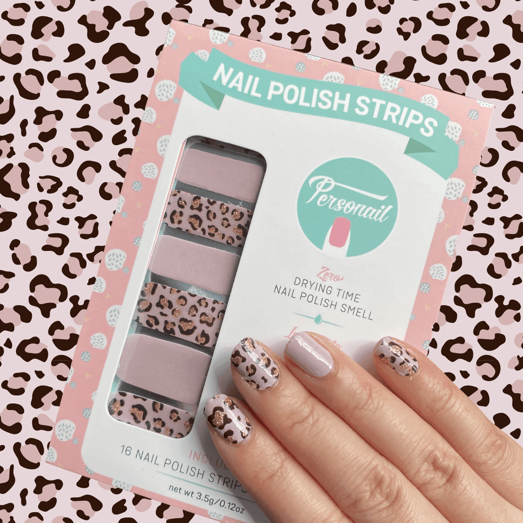 Personail Nail Wraps Leopard