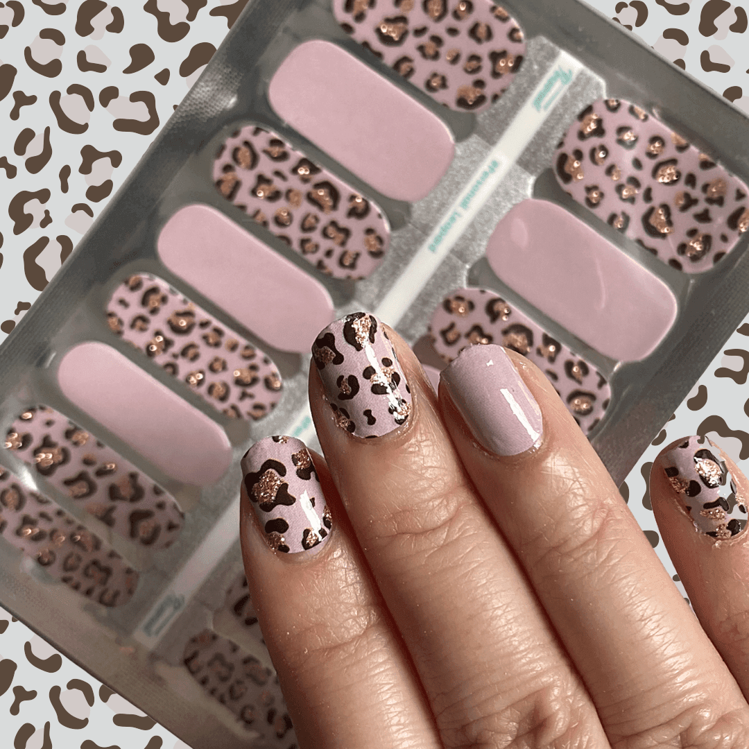 Personail Nail Wraps Leopard