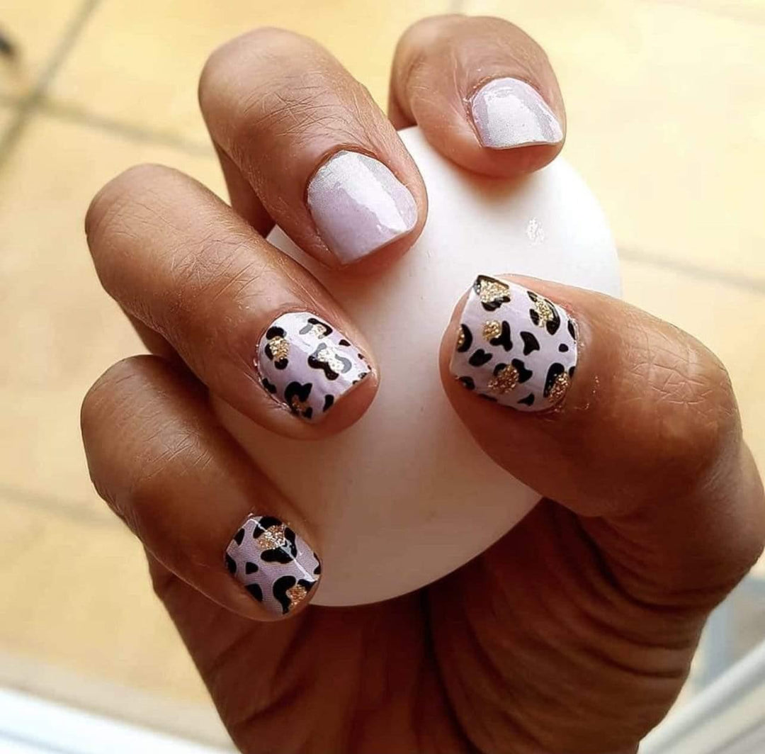 Personail Nail Wraps Leopard