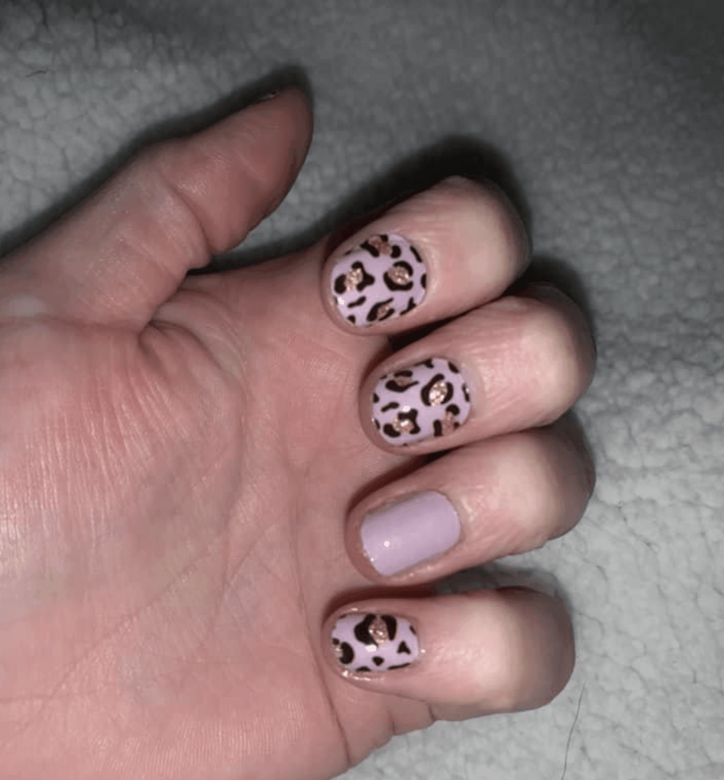 Personail Nail Wraps Leopard