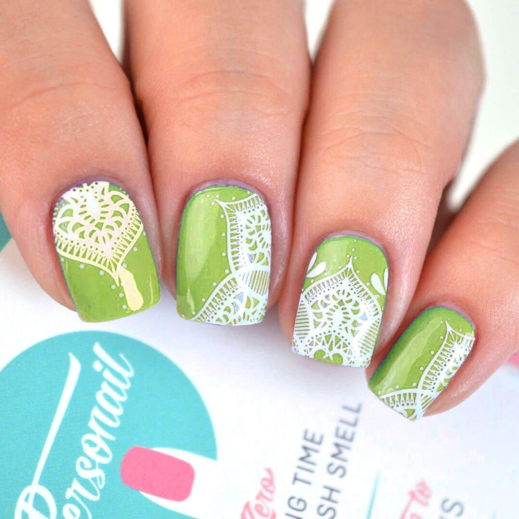 Personail Nail Wraps Mandala (Transparent)