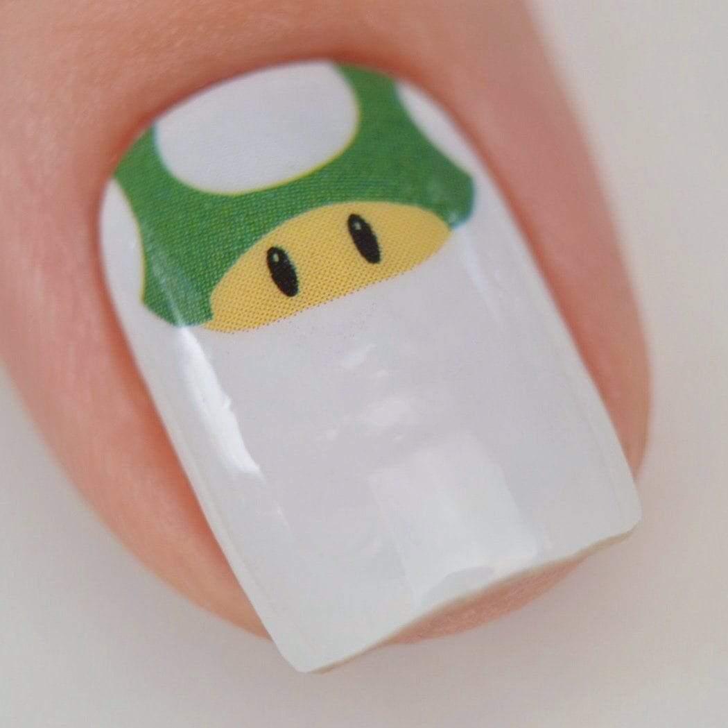 Personail Nail Wraps Mario