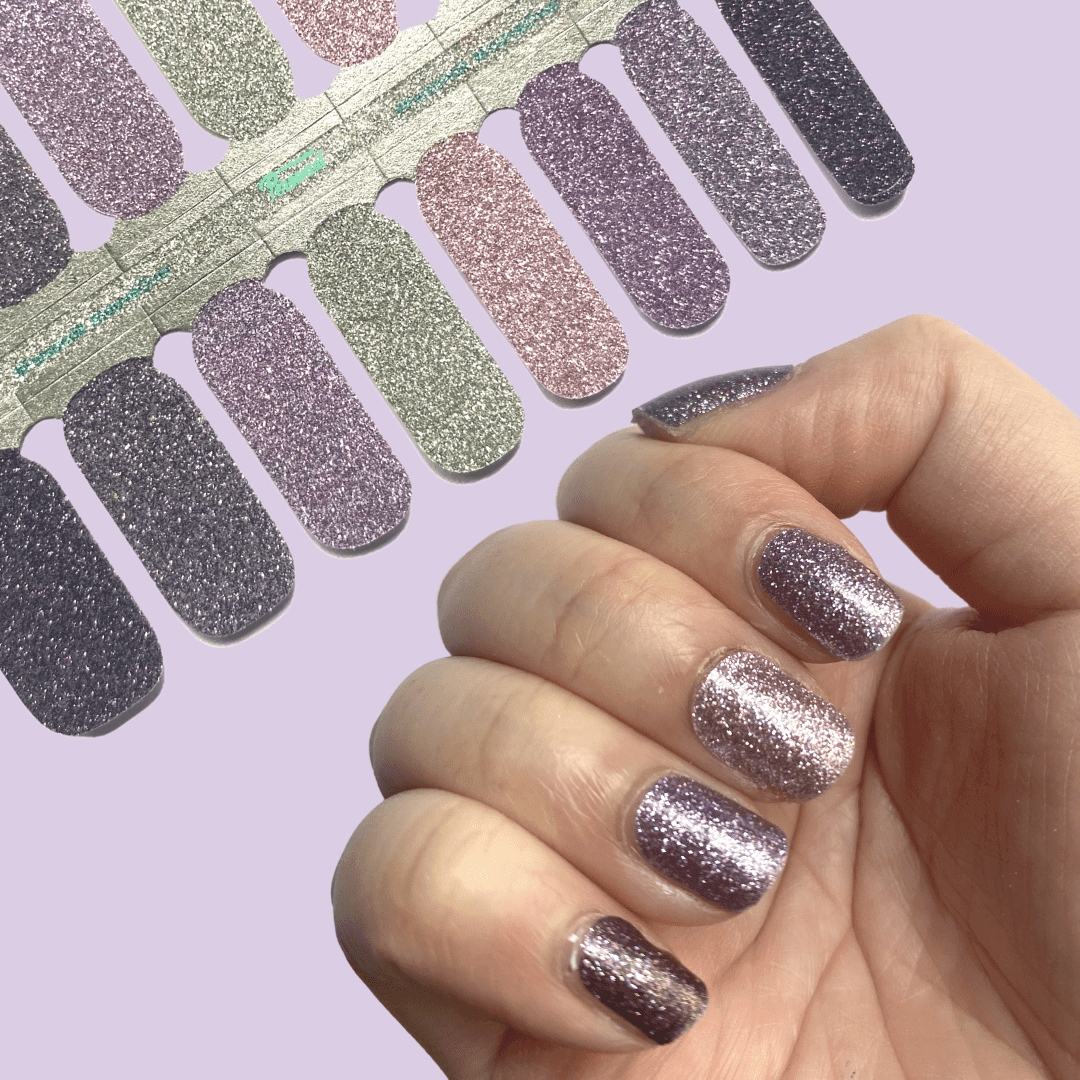Personail Nail Wraps Mauve Over