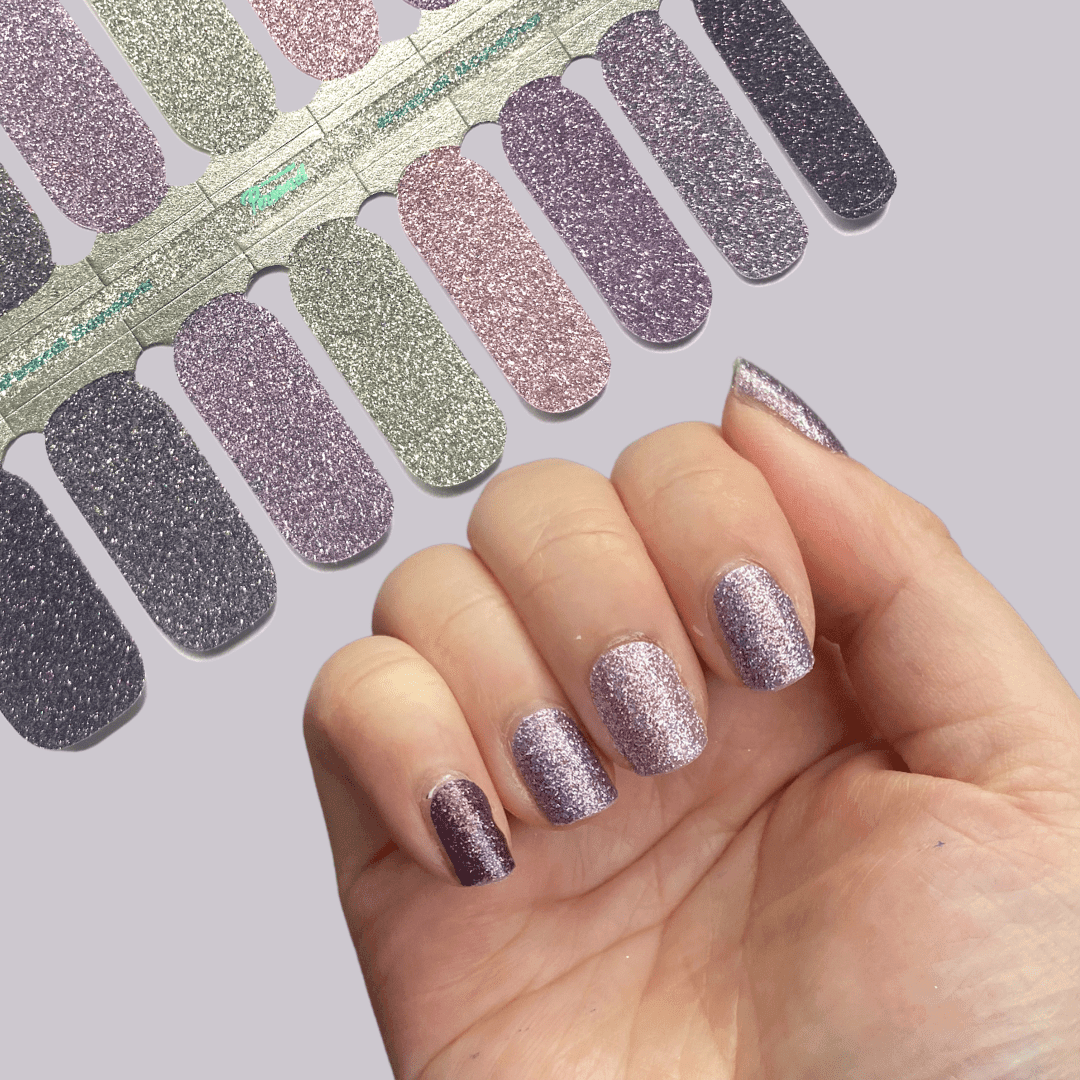 Personail Nail Wraps Mauve Over